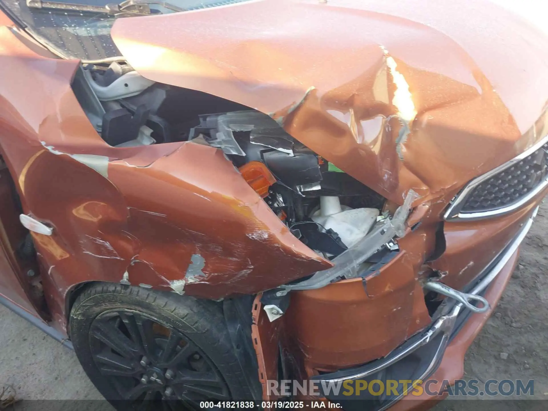 6 fotografías del automóvil dañado ML32A5HJ6KH004920 MITSUBISHI MIRAGE 2019