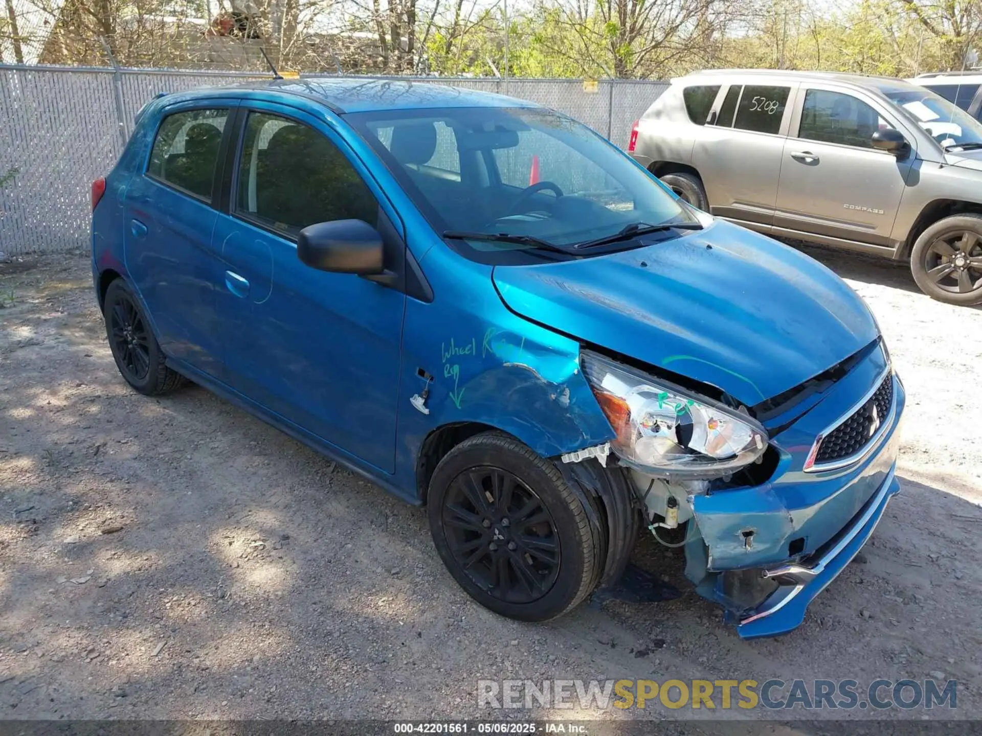 1 fotografías del automóvil dañado ML32A5HJXKH004581 MITSUBISHI MIRAGE 2019