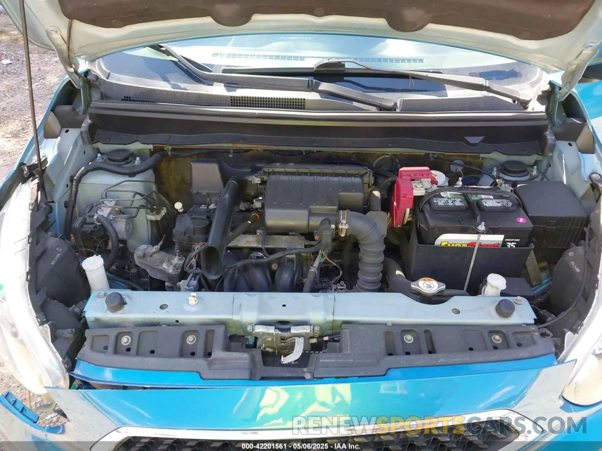 10 fotografías del automóvil dañado ML32A5HJXKH004581 MITSUBISHI MIRAGE 2019
