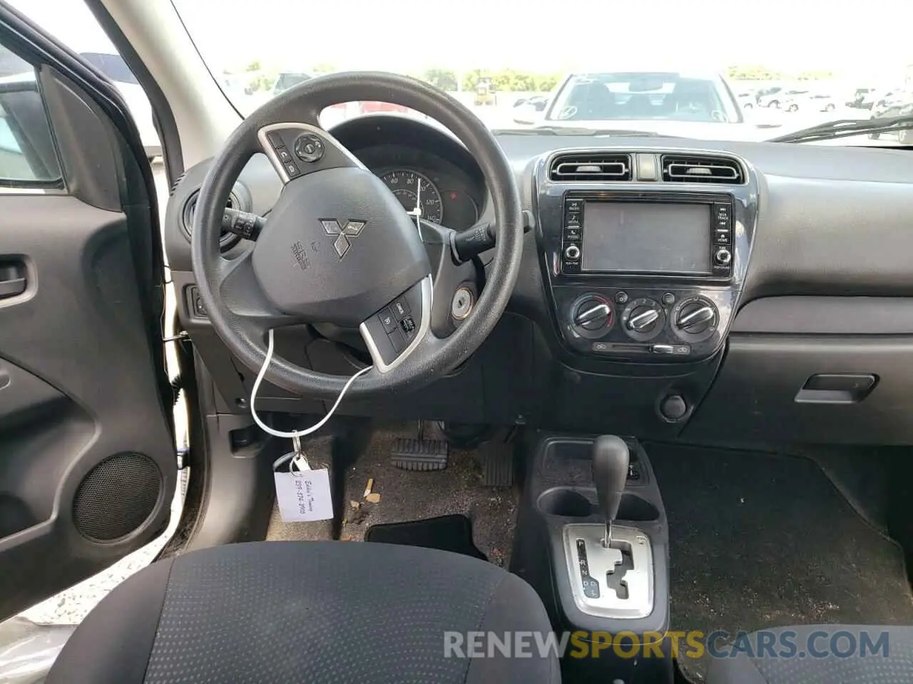 9 fotografías del automóvil dañado ML32F3FJ0KHF09430 MITSUBISHI MIRAGE 2019