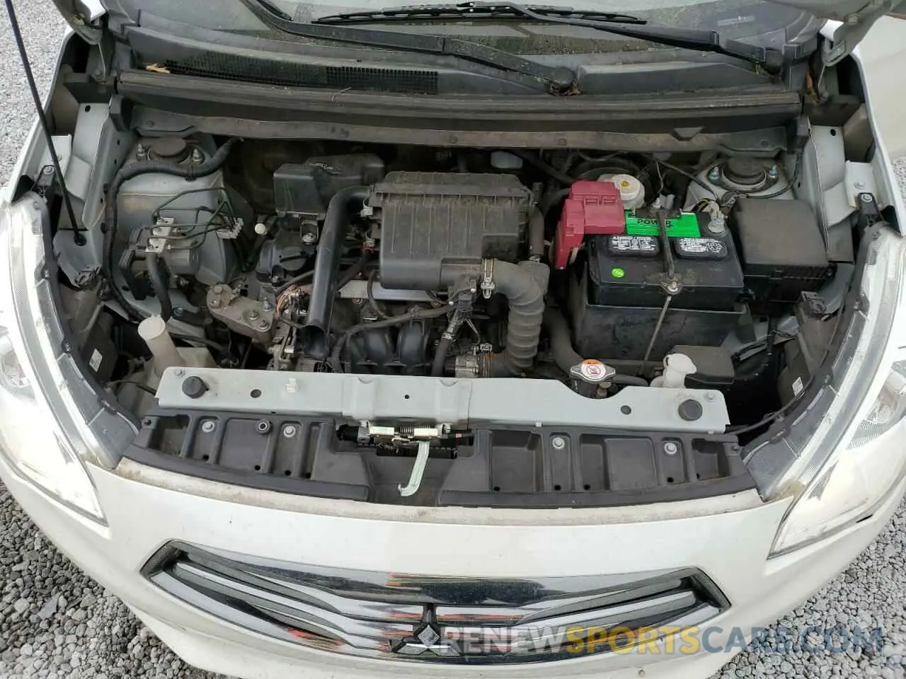 11 fotografías del automóvil dañado ML32F3FJ3KHF01869 MITSUBISHI MIRAGE 2019