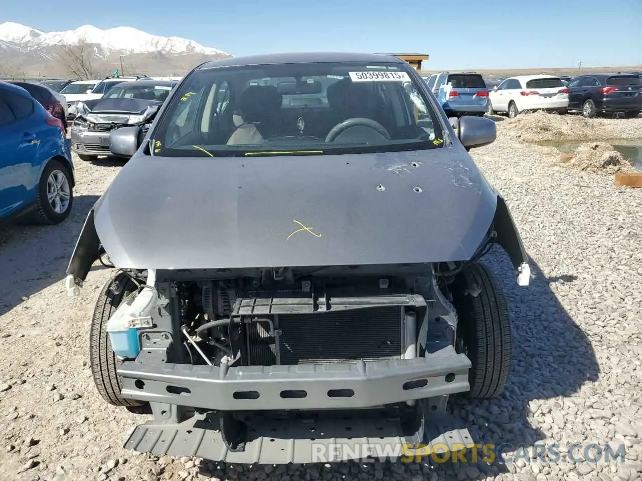 5 fotografías del automóvil dañado ML32F3FJ3KHF17814 MITSUBISHI MIRAGE 2019