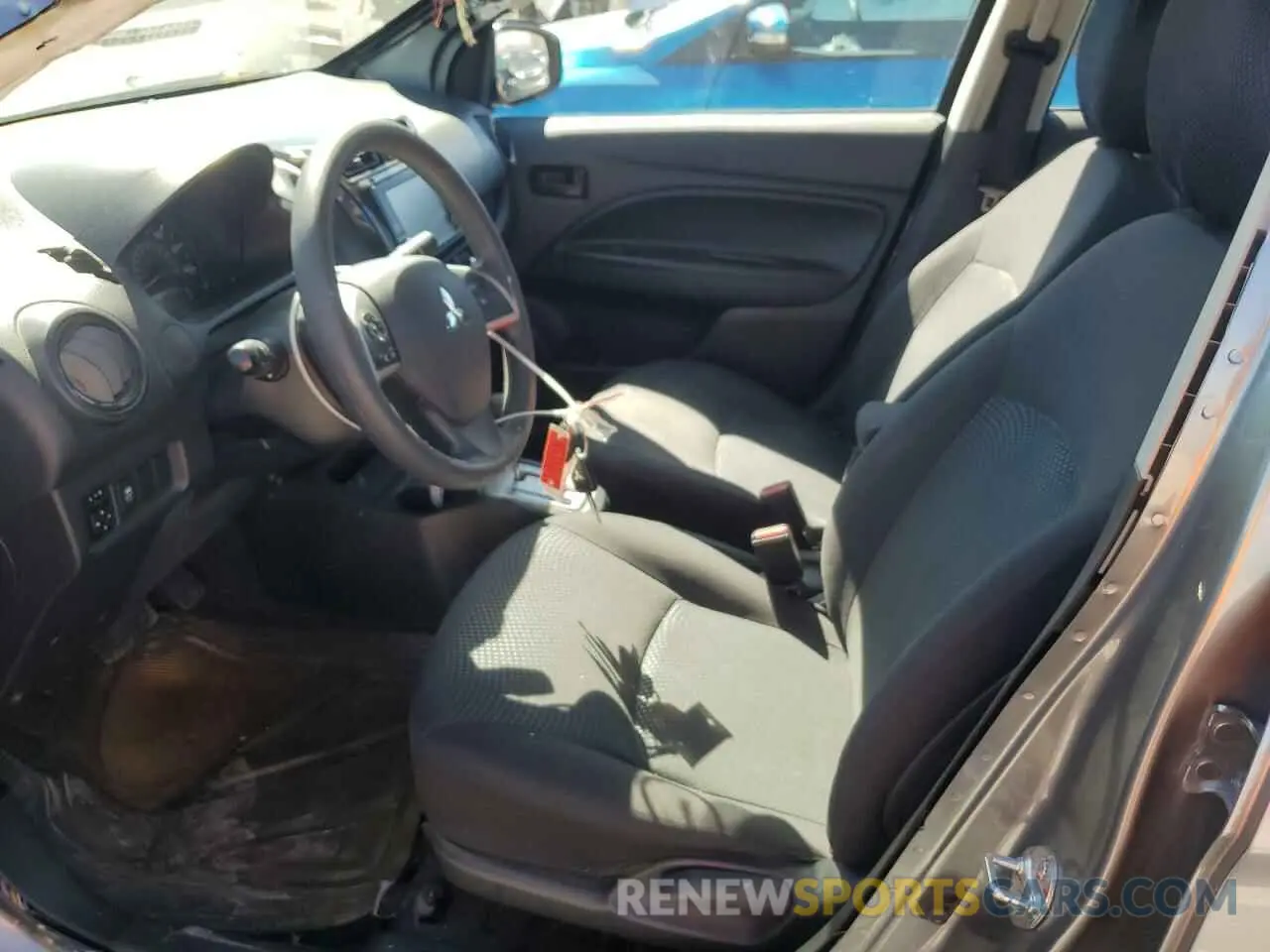 7 fotografías del automóvil dañado ML32F3FJ3KHF17814 MITSUBISHI MIRAGE 2019