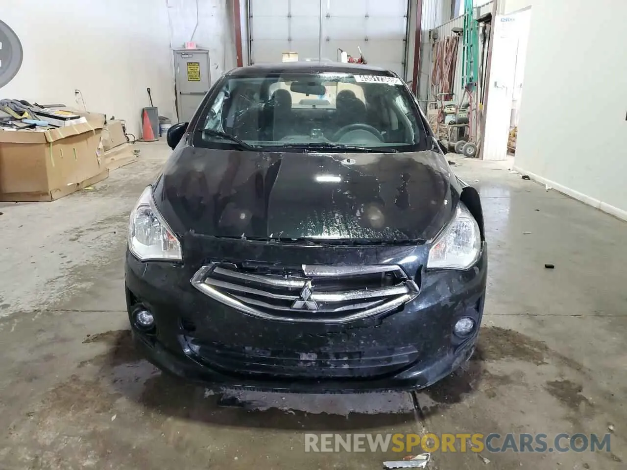 5 fotografías del automóvil dañado ML32F3FJ4KHF04974 MITSUBISHI MIRAGE 2019