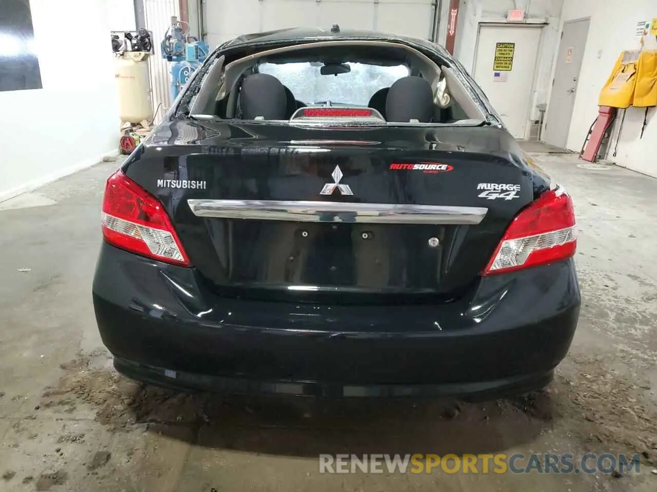 6 fotografías del automóvil dañado ML32F3FJ4KHF04974 MITSUBISHI MIRAGE 2019