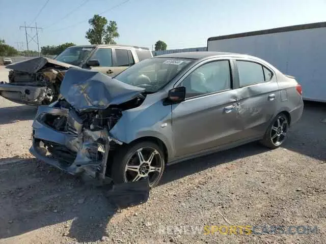1 fotografías del automóvil dañado ML32F3FJ4KHF08555 MITSUBISHI MIRAGE 2019