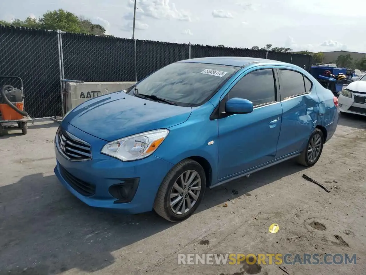 1 fotografías del automóvil dañado ML32F3FJ8KHF16562 MITSUBISHI MIRAGE 2019