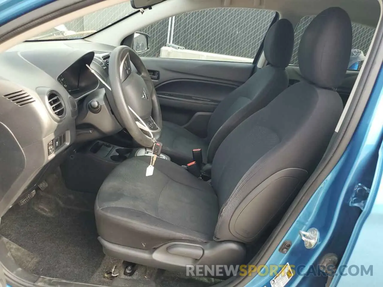 7 fotografías del automóvil dañado ML32F3FJ8KHF16562 MITSUBISHI MIRAGE 2019