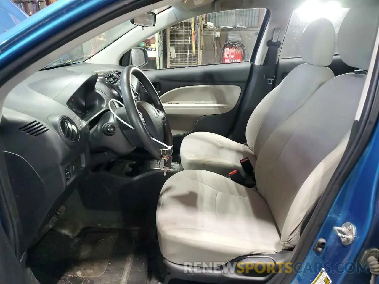 7 fotografías del automóvil dañado ML32F3FJXKHF06146 MITSUBISHI MIRAGE 2019