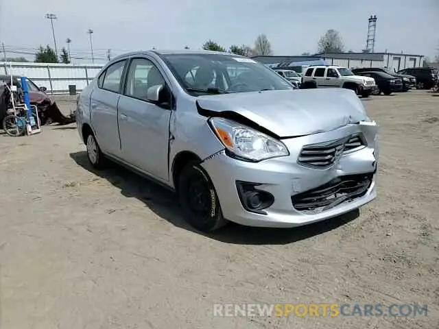 13 fotografías del automóvil dañado ML32F3FJXKHF08155 MITSUBISHI MIRAGE 2019