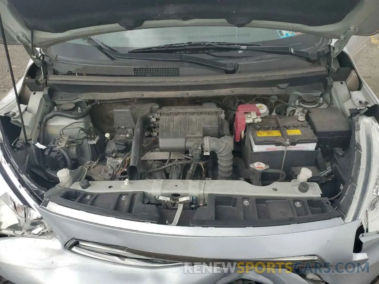 11 fotografías del automóvil dañado ML32F3FJXKHF18491 MITSUBISHI MIRAGE 2019