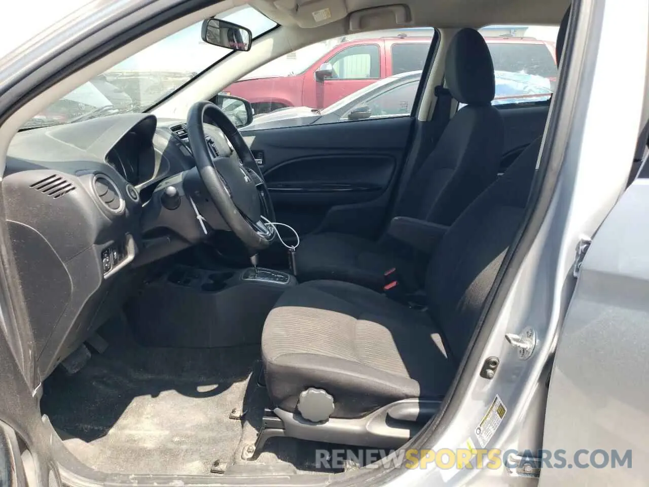 7 fotografías del automóvil dañado ML32F4FJ2KHF11184 MITSUBISHI MIRAGE 2019