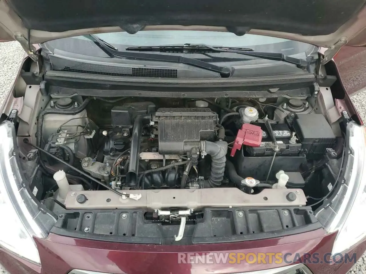 11 fotografías del automóvil dañado ML32F4FJ8KHF15899 MITSUBISHI MIRAGE 2019