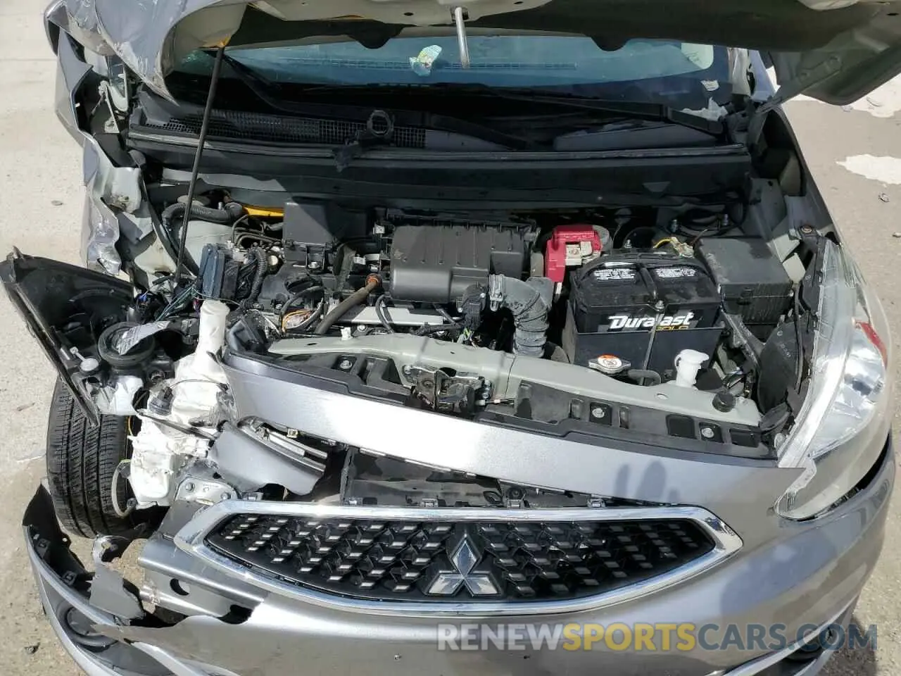 11 fotografías del automóvil dañado ML32A3HJ0LH001324 MITSUBISHI MIRAGE 2020