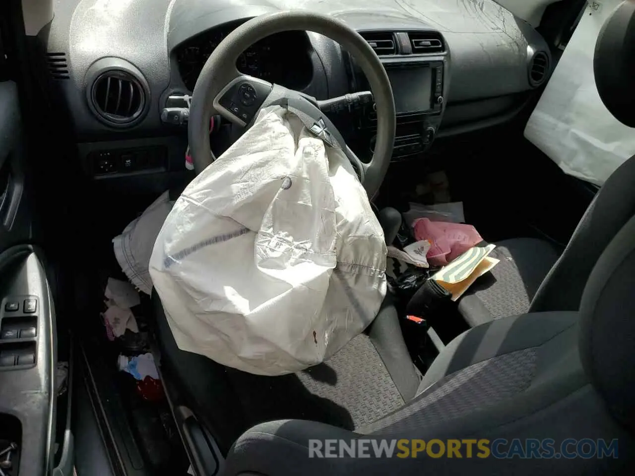 8 fotografías del automóvil dañado ML32A3HJ0LH001324 MITSUBISHI MIRAGE 2020