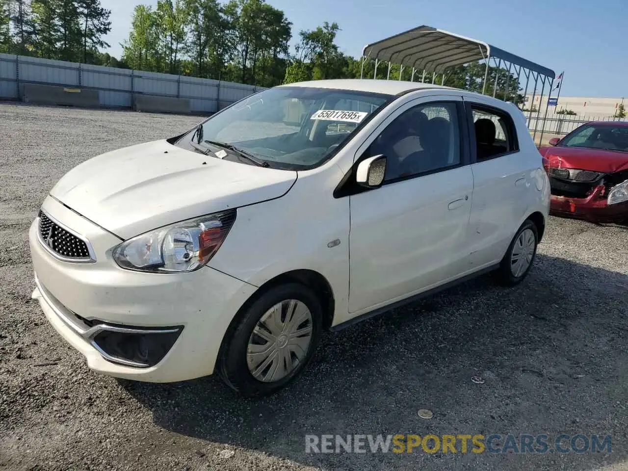 1 fotografías del automóvil dañado ML32A3HJ0LH003591 MITSUBISHI MIRAGE 2020