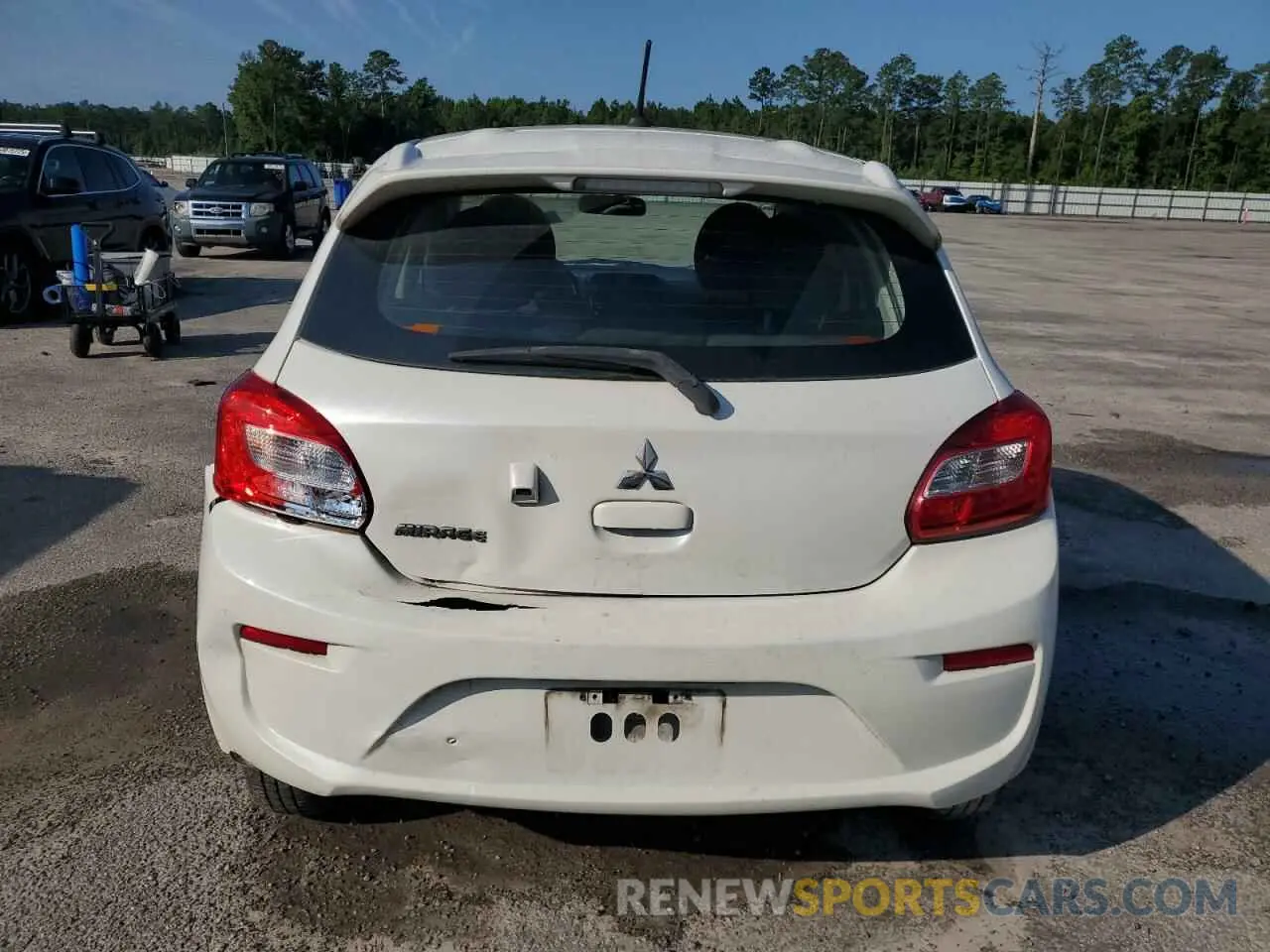 6 fotografías del automóvil dañado ML32A3HJ1LH005088 MITSUBISHI MIRAGE 2020