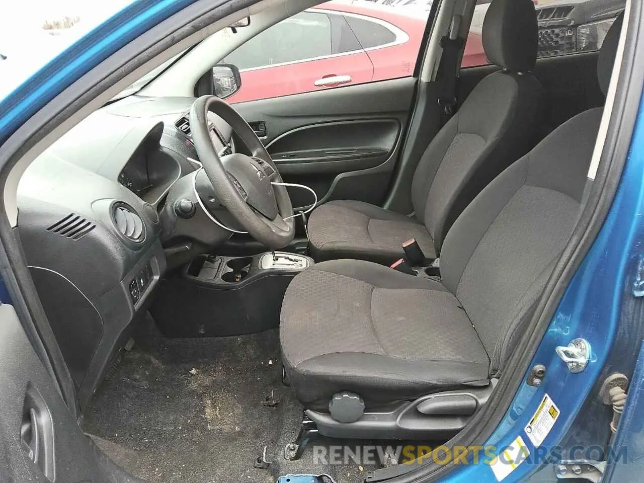 7 fotografías del automóvil dañado ML32A3HJ1LH007584 MITSUBISHI MIRAGE 2020