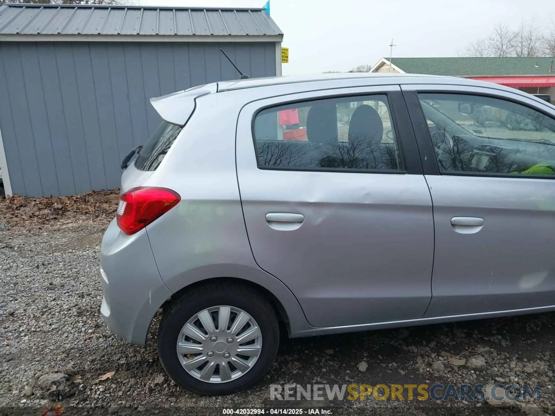 19 fotografías del automóvil dañado ML32A3HJ2LH005553 MITSUBISHI MIRAGE 2020