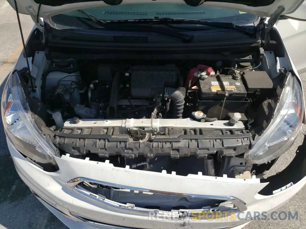 12 fotografías del automóvil dañado ML32A3HJ2LH009988 MITSUBISHI MIRAGE 2020
