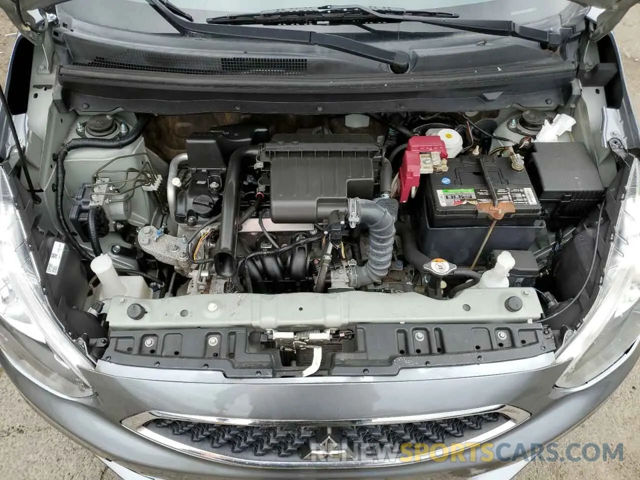 11 fotografías del automóvil dañado ML32A3HJ4LH002489 MITSUBISHI MIRAGE 2020