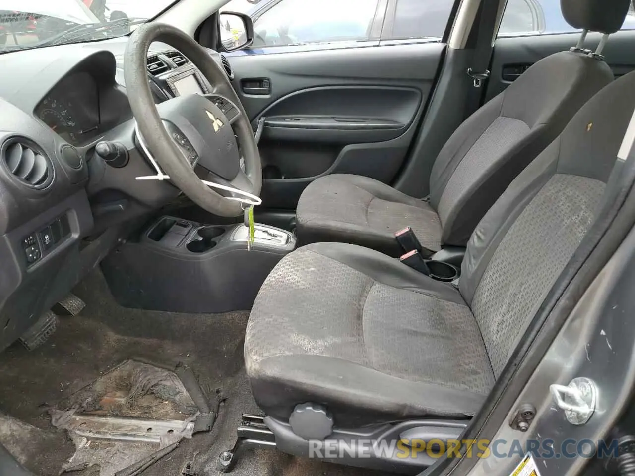 7 fotografías del automóvil dañado ML32A3HJ4LH002489 MITSUBISHI MIRAGE 2020