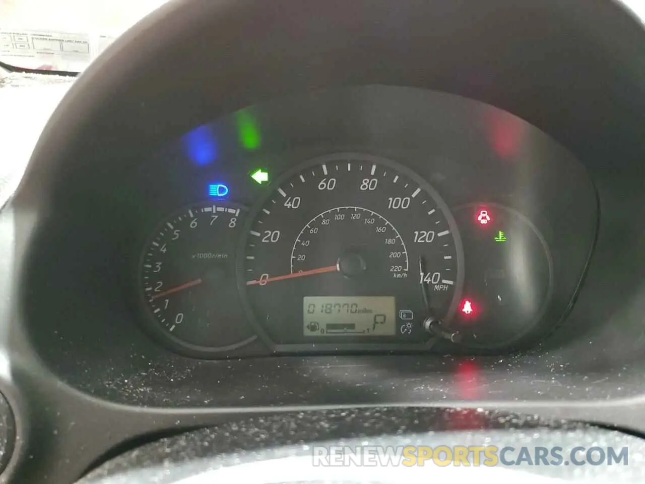 9 fotografías del automóvil dañado ML32A3HJ4LH005750 MITSUBISHI MIRAGE 2020