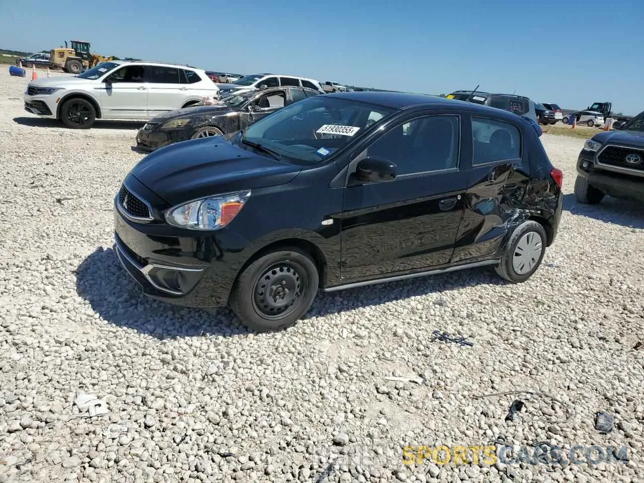 1 fotografías del automóvil dañado ML32A3HJ4LH006705 MITSUBISHI MIRAGE 2020