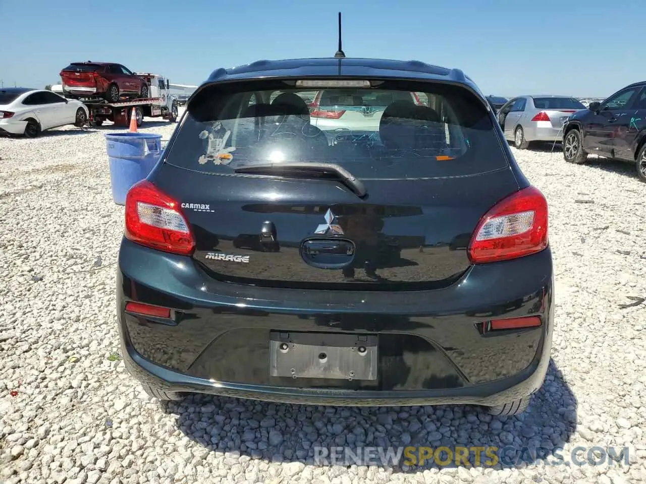 6 fotografías del automóvil dañado ML32A3HJ4LH006705 MITSUBISHI MIRAGE 2020