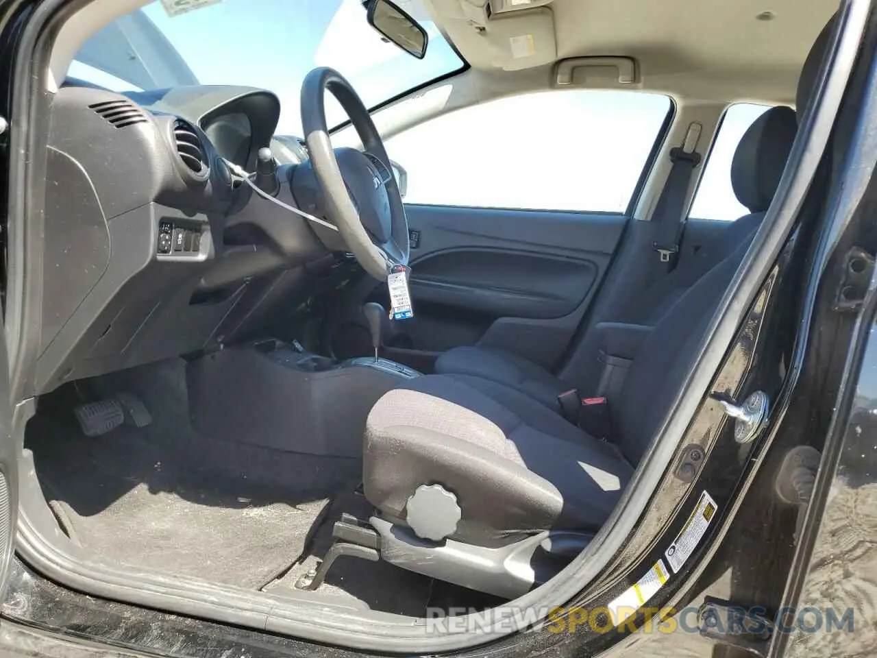 7 fotografías del automóvil dañado ML32A3HJ4LH006705 MITSUBISHI MIRAGE 2020