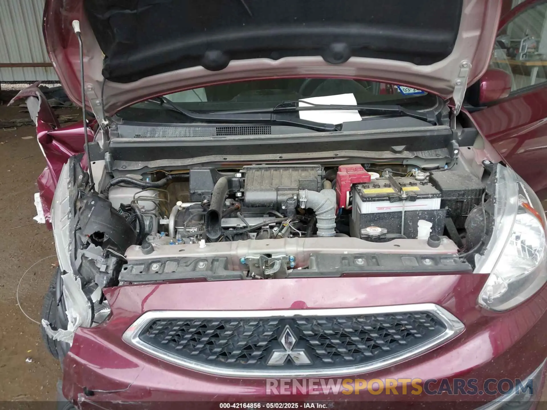 10 fotografías del automóvil dañado ML32A3HJ4LH010544 MITSUBISHI MIRAGE 2020