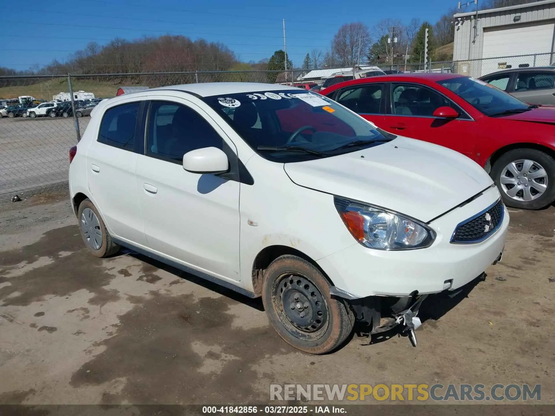 1 fotografías del automóvil dañado ML32A3HJ7LH006147 MITSUBISHI MIRAGE 2020
