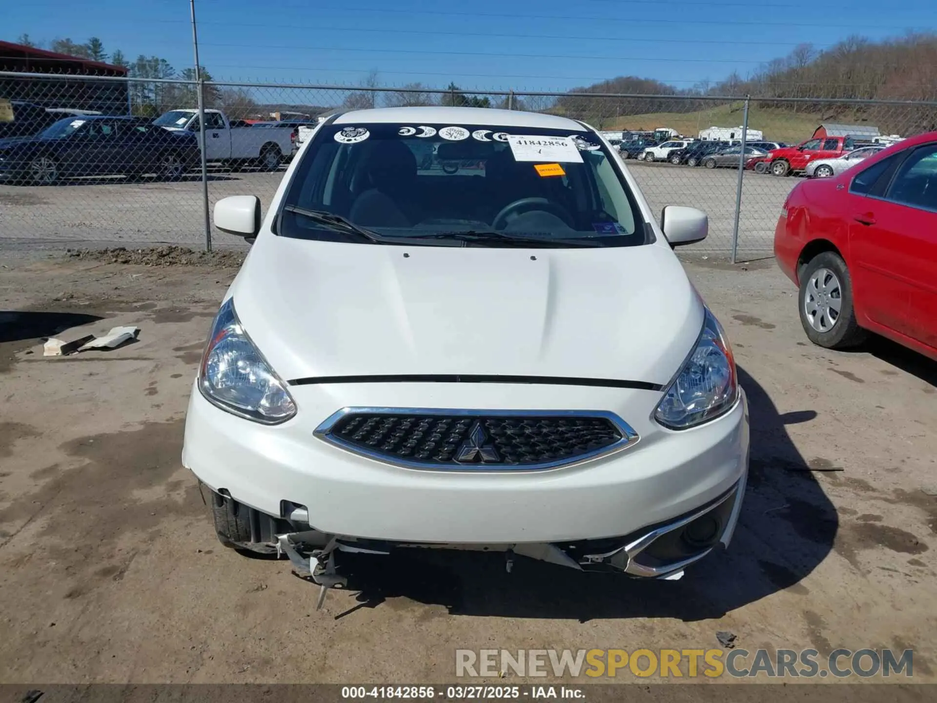 13 fotografías del automóvil dañado ML32A3HJ7LH006147 MITSUBISHI MIRAGE 2020