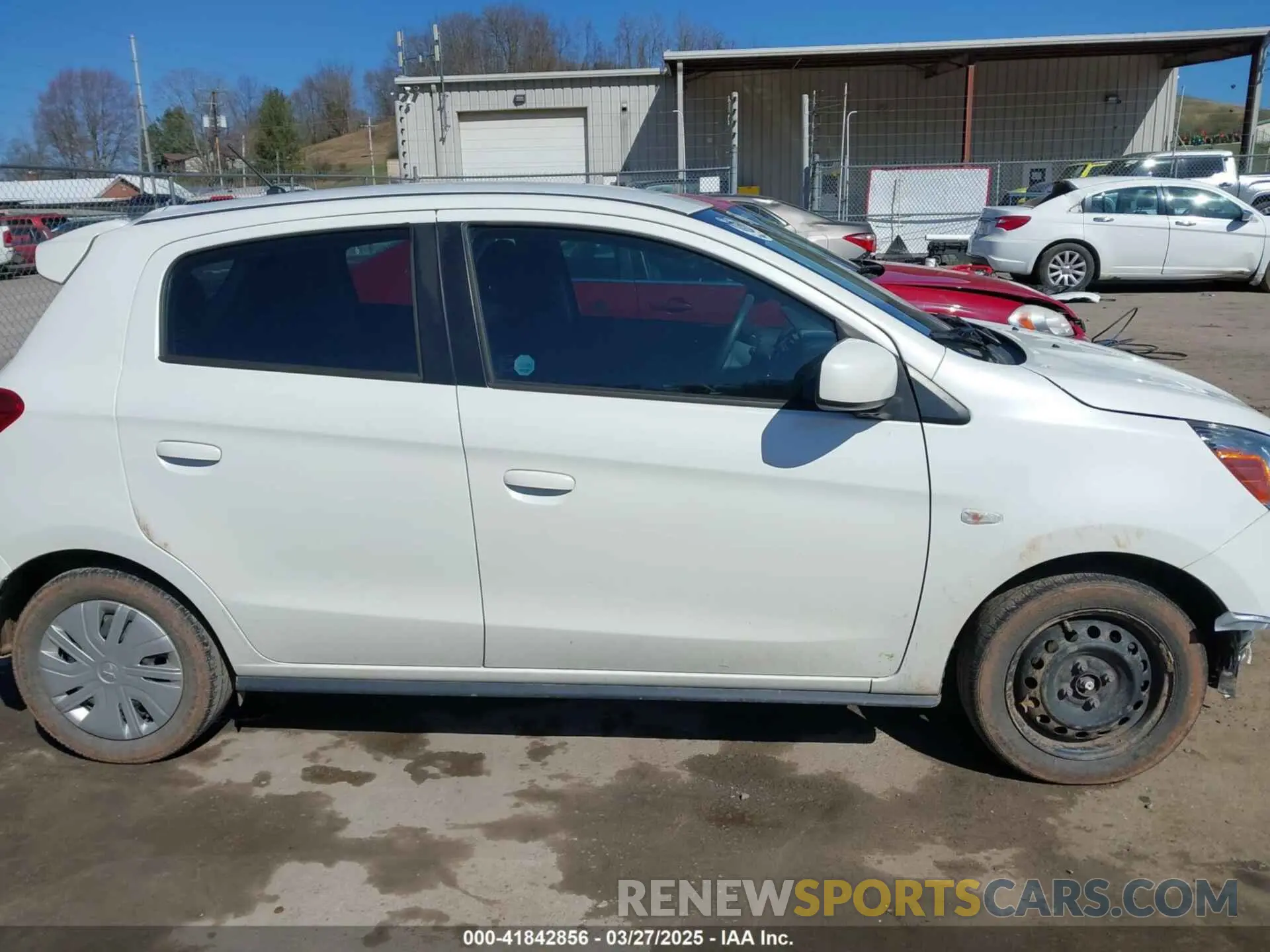 14 fotografías del automóvil dañado ML32A3HJ7LH006147 MITSUBISHI MIRAGE 2020