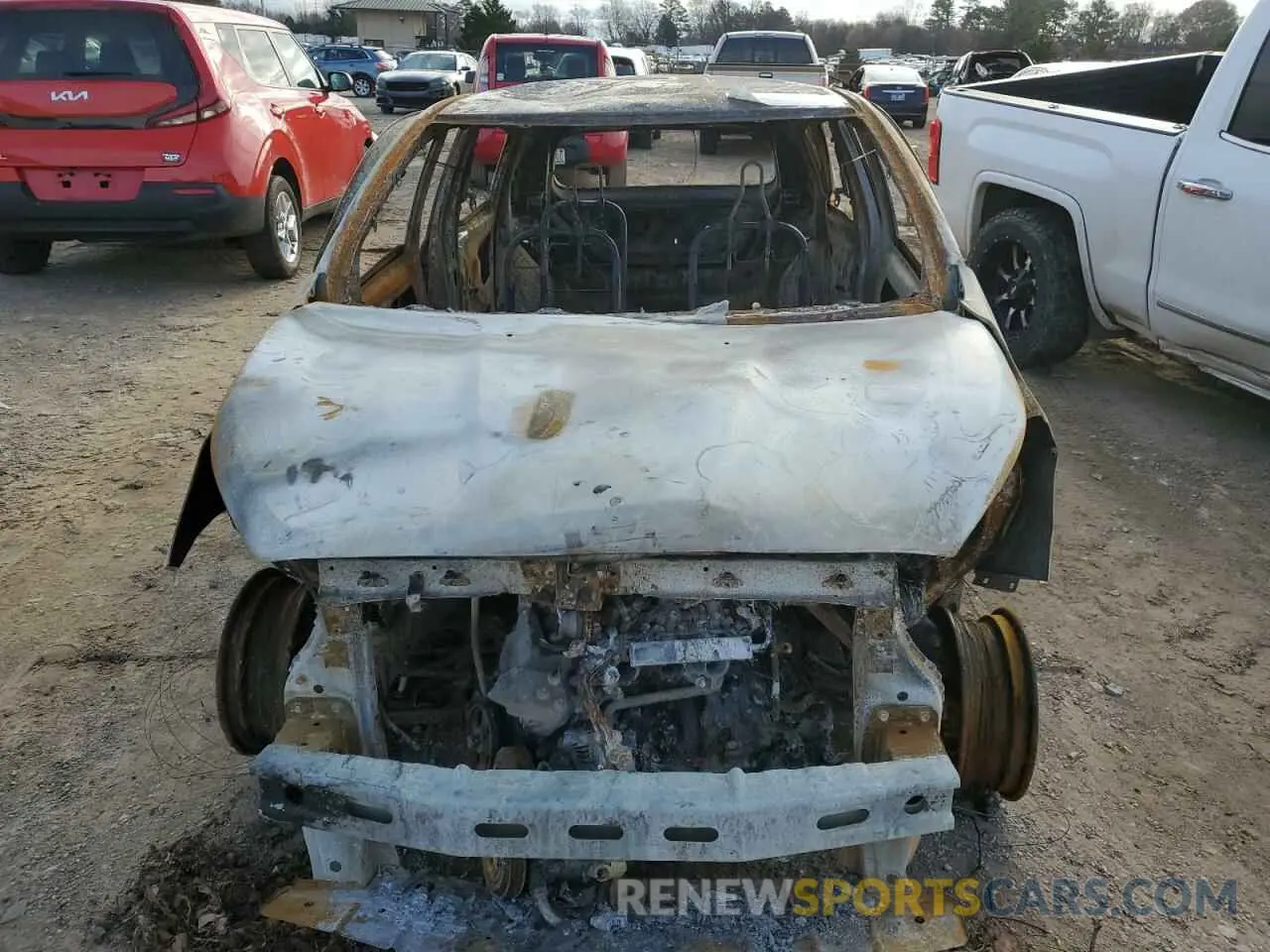 5 fotografías del automóvil dañado ML32A3HJ7LH006200 MITSUBISHI MIRAGE 2020