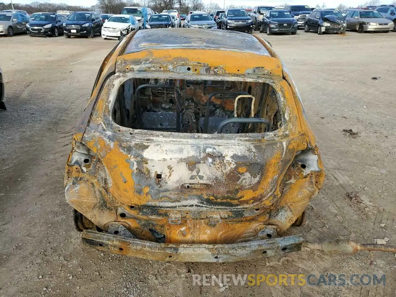 6 fotografías del automóvil dañado ML32A3HJ7LH006200 MITSUBISHI MIRAGE 2020