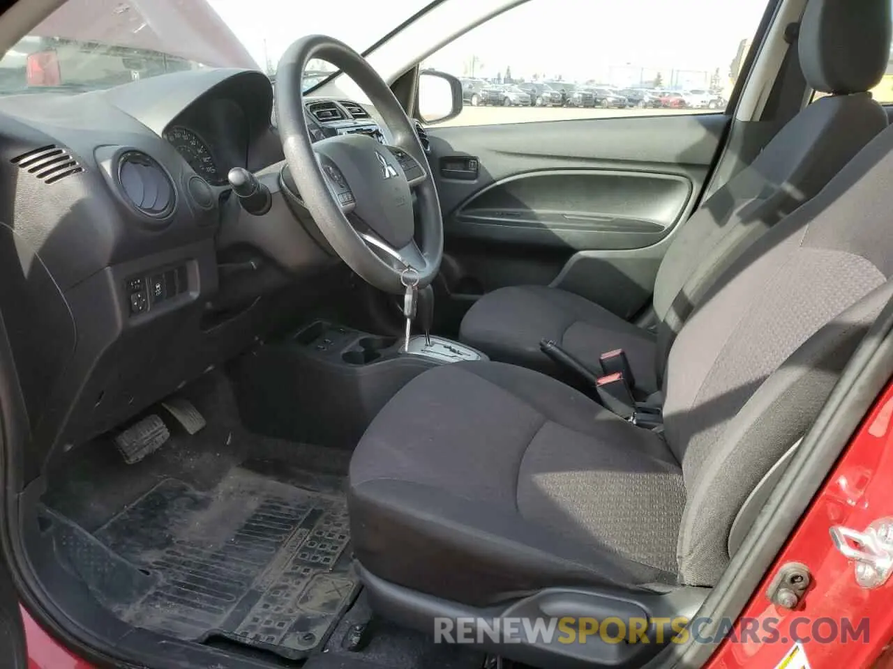 7 fotografías del automóvil dañado ML32A3HJ8LH002625 MITSUBISHI MIRAGE 2020