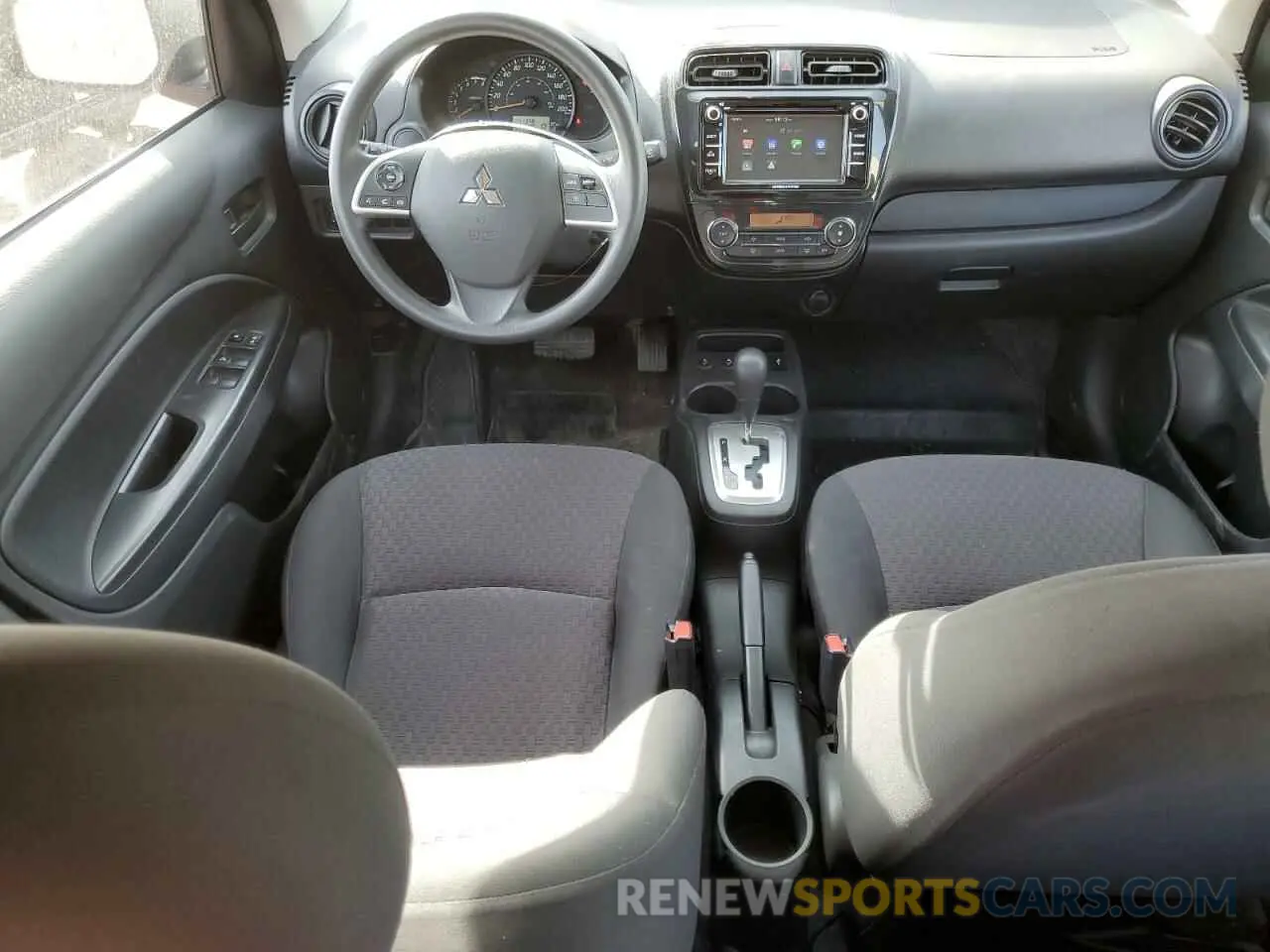 8 fotografías del automóvil dañado ML32A3HJ8LH002625 MITSUBISHI MIRAGE 2020