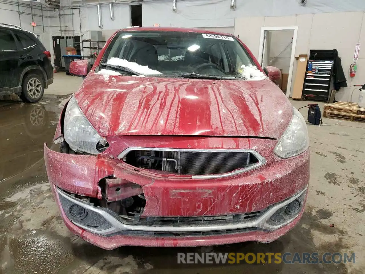 5 fotografías del automóvil dañado ML32A3HJ9LH002116 MITSUBISHI MIRAGE 2020