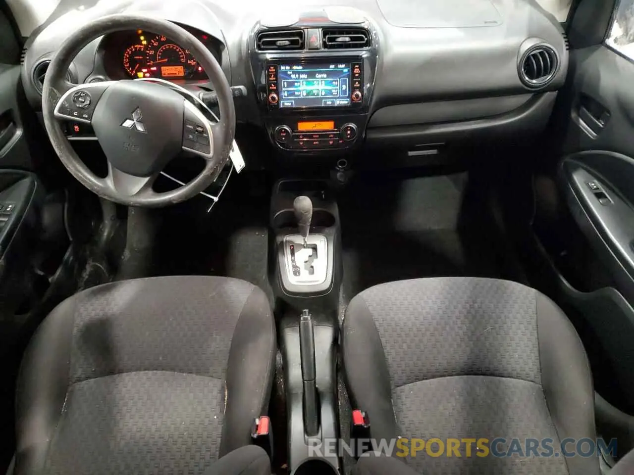 8 fotografías del automóvil dañado ML32A3HJ9LH002116 MITSUBISHI MIRAGE 2020
