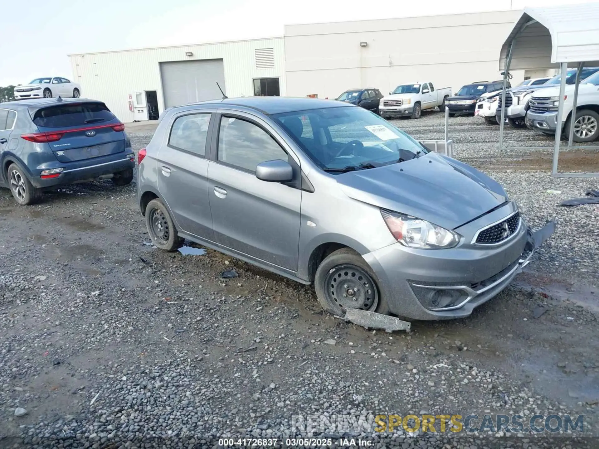 1 fotografías del automóvil dañado ML32A3HJ9LH002486 MITSUBISHI MIRAGE 2020