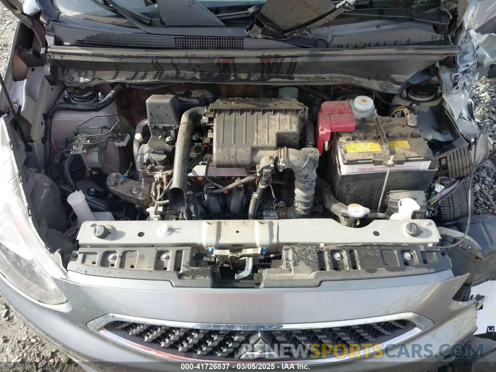 10 fotografías del automóvil dañado ML32A3HJ9LH002486 MITSUBISHI MIRAGE 2020