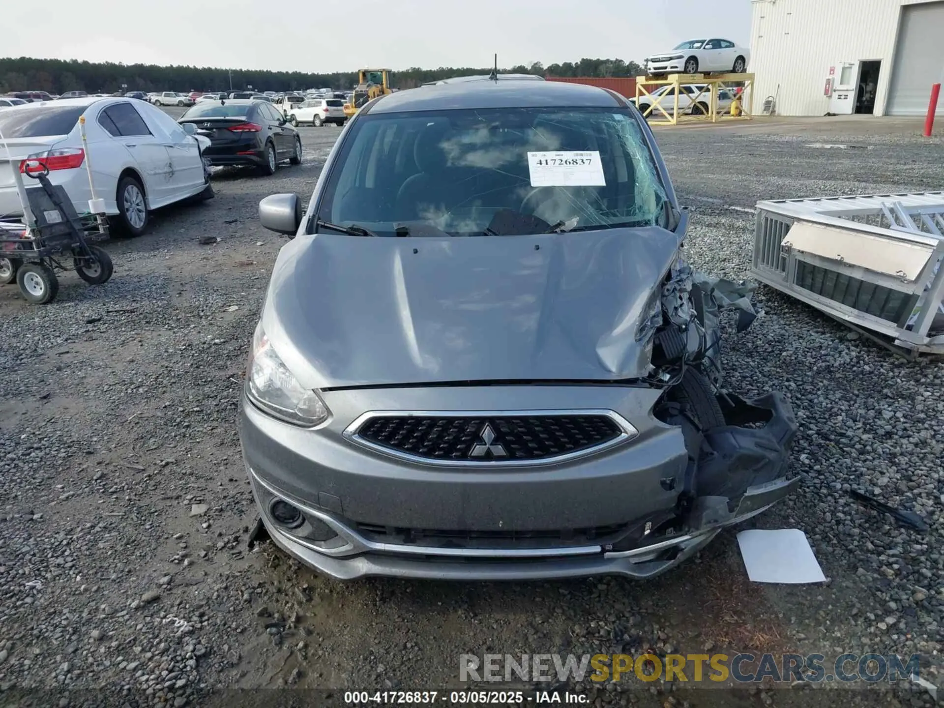 6 fotografías del automóvil dañado ML32A3HJ9LH002486 MITSUBISHI MIRAGE 2020