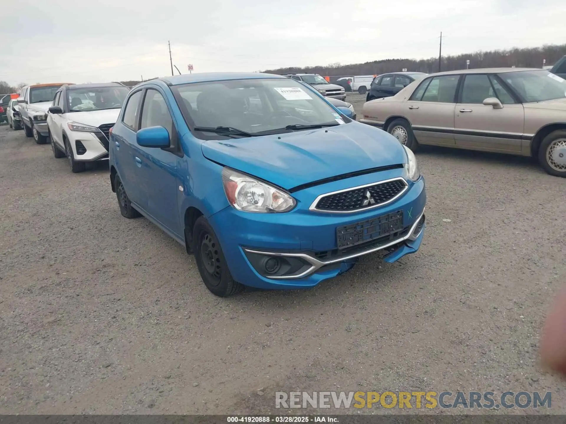 1 fotografías del automóvil dañado ML32A3HJXLH001685 MITSUBISHI MIRAGE 2020