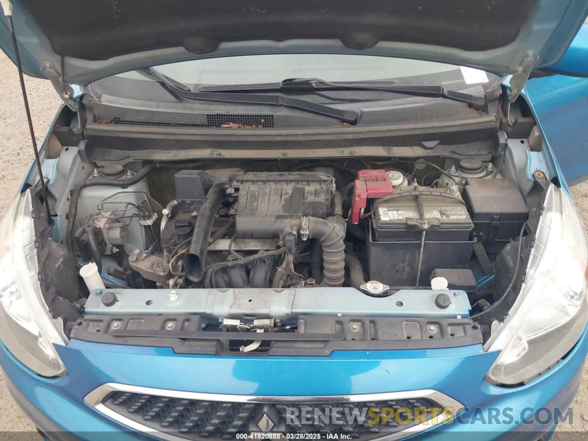 10 fotografías del automóvil dañado ML32A3HJXLH001685 MITSUBISHI MIRAGE 2020