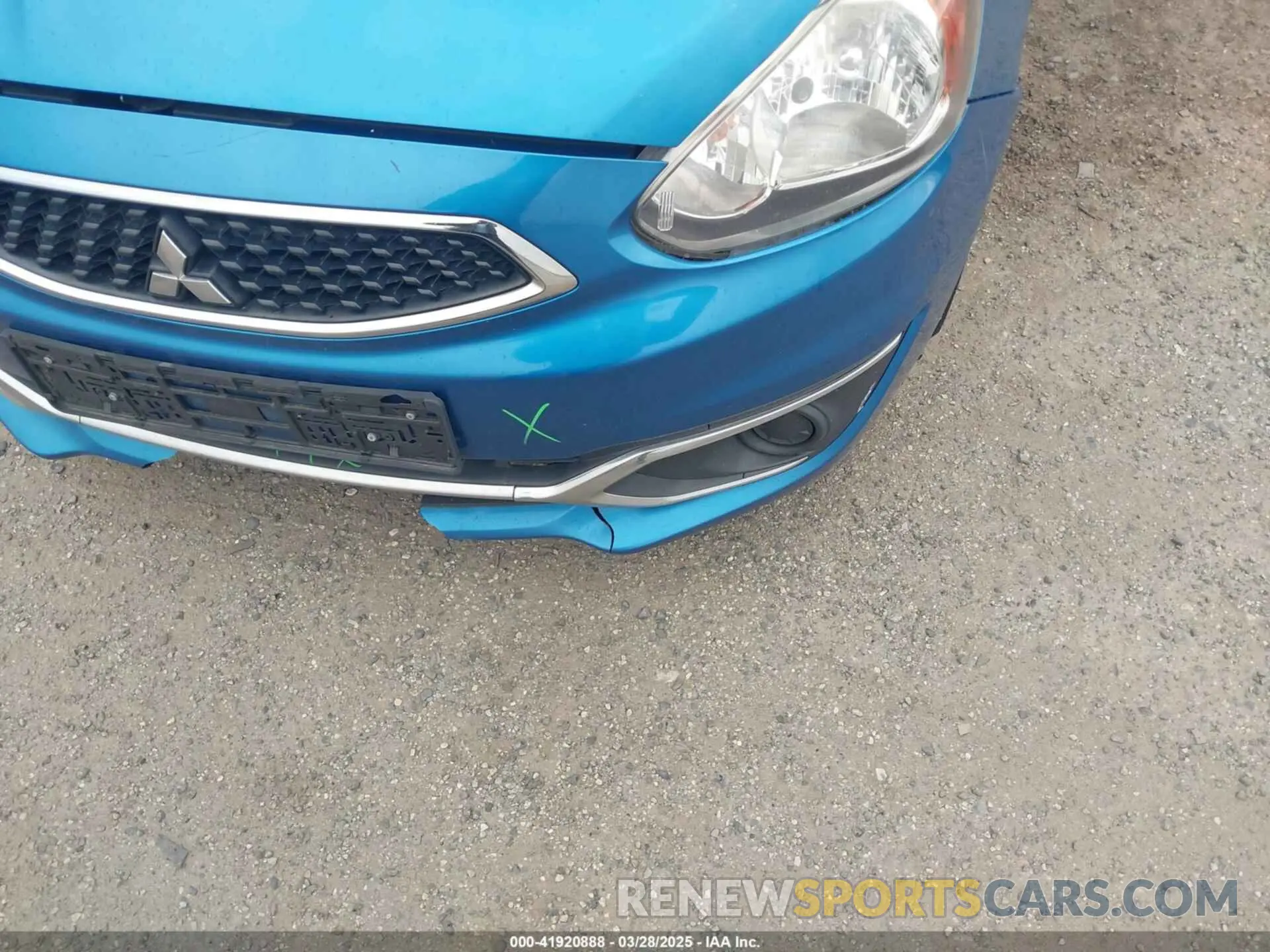 18 fotografías del automóvil dañado ML32A3HJXLH001685 MITSUBISHI MIRAGE 2020