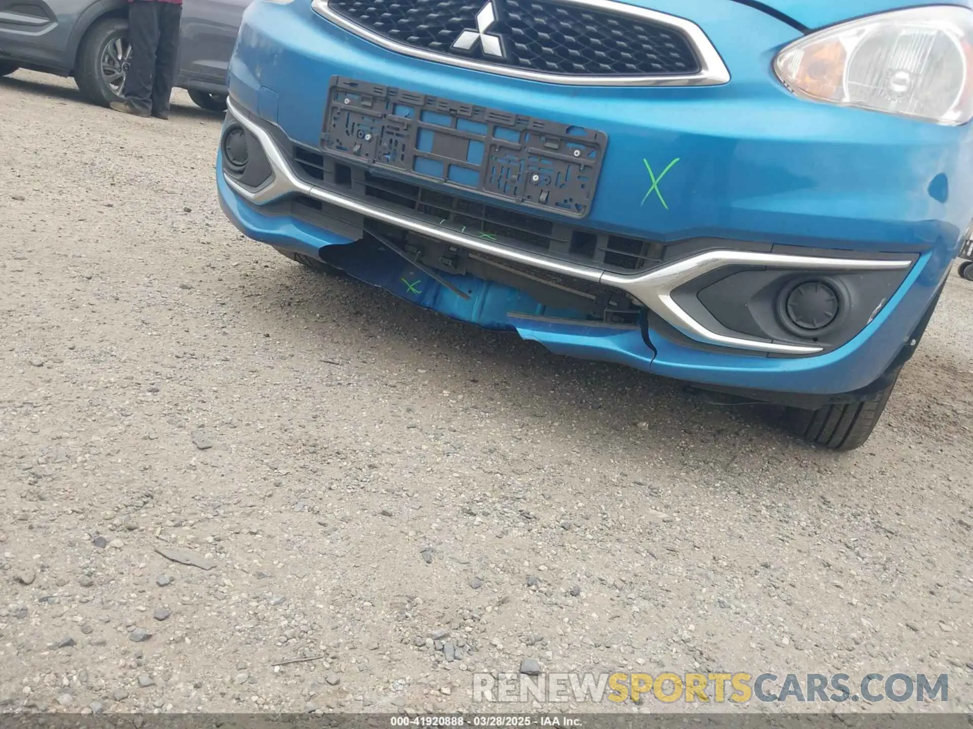 6 fotografías del automóvil dañado ML32A3HJXLH001685 MITSUBISHI MIRAGE 2020