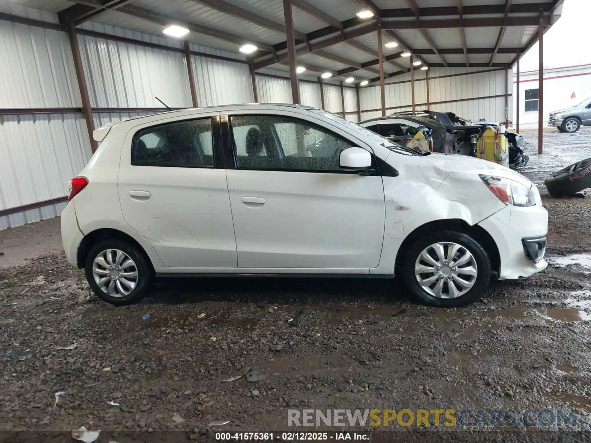 13 fotografías del automóvil dañado ML32A3HJXLH009950 MITSUBISHI MIRAGE 2020