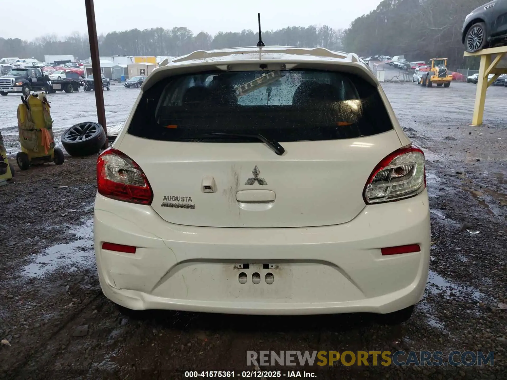 16 fotografías del automóvil dañado ML32A3HJXLH009950 MITSUBISHI MIRAGE 2020