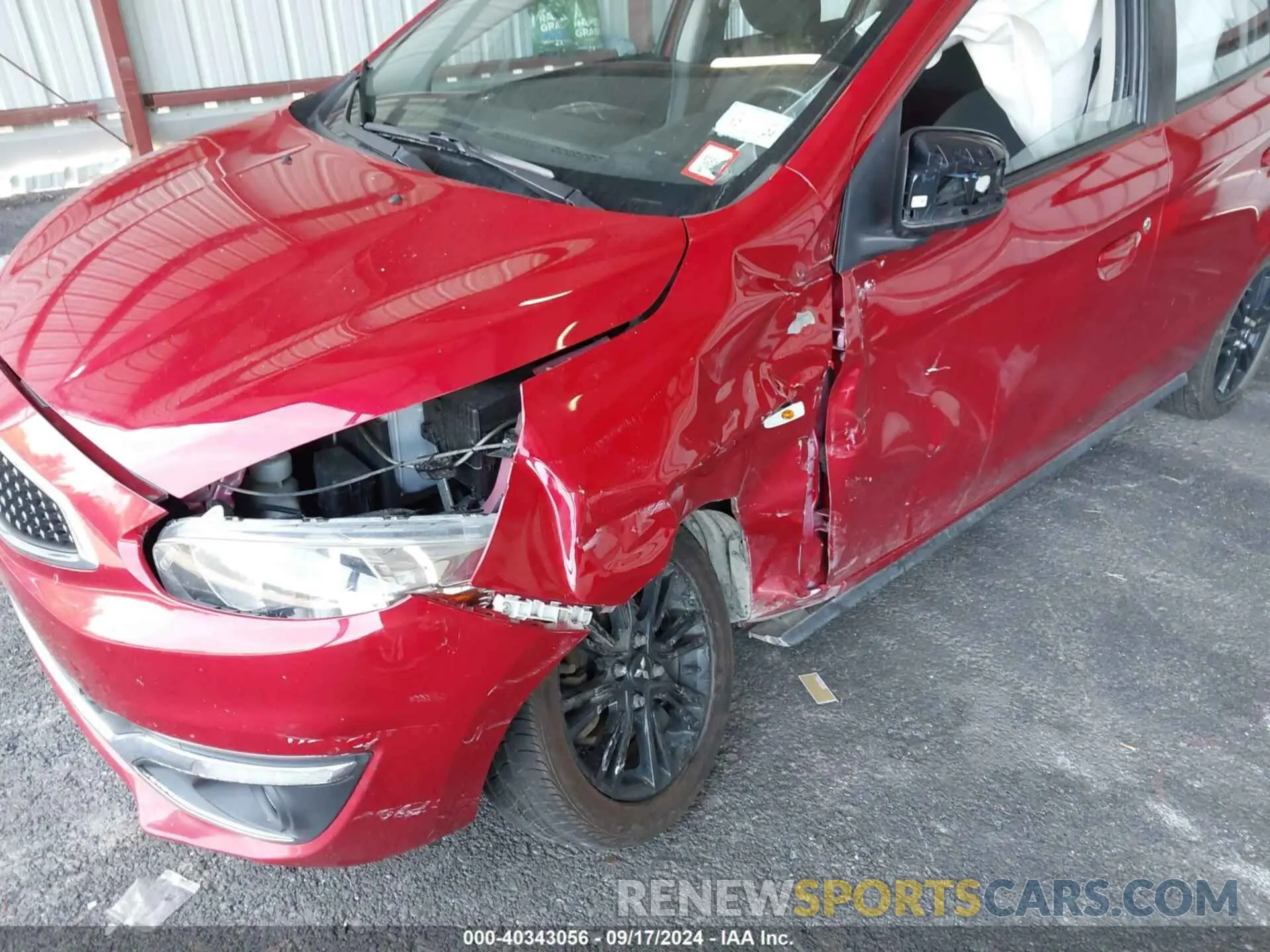 6 fotografías del automóvil dañado ML32A5HJ4LH006828 MITSUBISHI MIRAGE 2020